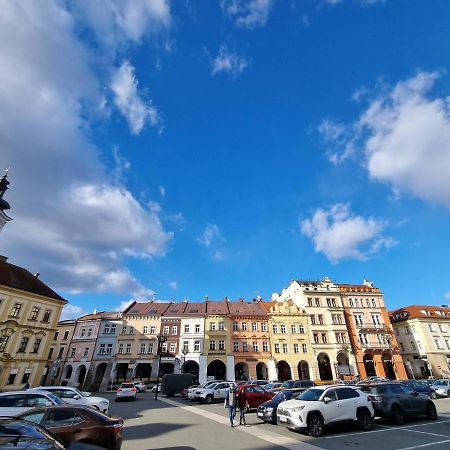 Velke Studio Na Velkem Namesti S Vybavenou Kuchyni Hradec Kralove Exterior photo